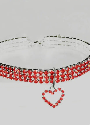 Rhinestone Pet Necklace for Dog & Cats Rvlero PET Store