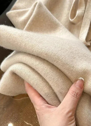 Bxoxo Autumn Casual Wide Leg Pants for Women High Waist Drawstring Soft Warm All Match Pants Korean Solid Simple Straight Trousers New Suli Store