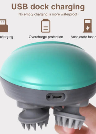 Electric Cat Massager Body Massager Health Care Relax Shoulder Neck Deep Tissue Head Scalp Massage Kneading Vibrating Device Dropshipman