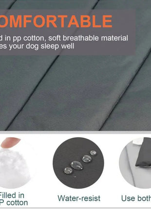 Portable Pet Mat Cat and Dog Mat Outdoor Waterproof Dog Beds for with Storage Carry Bag Outdoor Camping Easy To Clean Mat Dropshipman