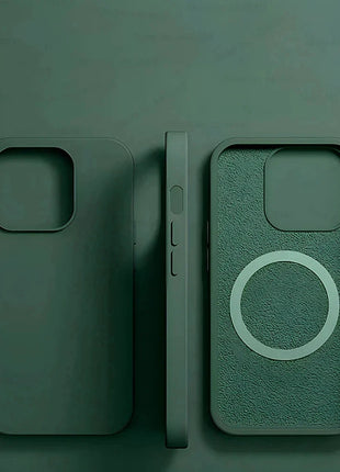 For Magsafe Original Magnetic Cases For iPhone 15 14 13 12 11 Pro Max Plus Wireless Charge Case Liquid Silicone Cover Accessory GRATUIT 3C Accessories Store