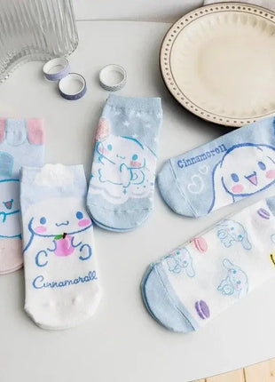 Korean Style Sweet and Comfortable Hello Kitty Women's Cotton Socks Surrounding Toy And Gift Stores Store