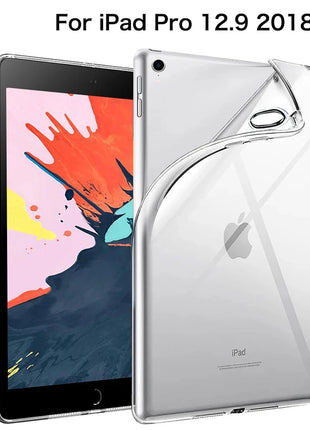 For iPad 10th 10.9 2022 7 8 9th Gen 10.2 Air 5 6 13 Case TPU Silicon Transparent Cover For iPad Pro 9.7 10.5 11 13 Mini 3 4 5 6 DUNNO Official Store