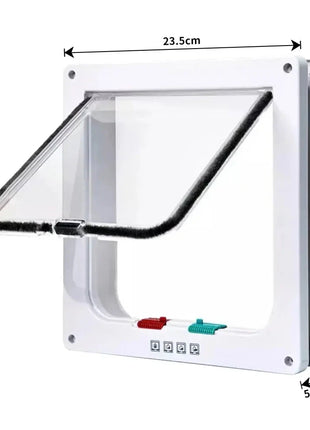 4-Way Locking Pet Door Xiaolaixi Store