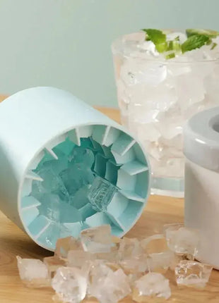 Silicone Ice Cube Mold Round Ice Bucket Summer Homemade DIY Refrigerator Freeze Ice Maker Creative Ice Cube Mold Barware Tools Stone's Store
