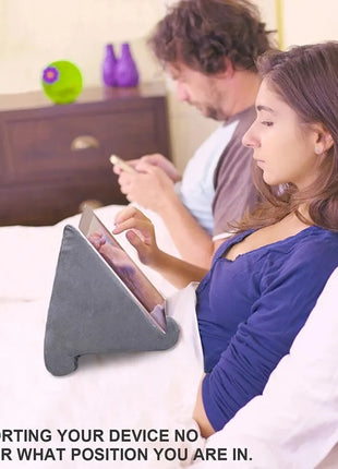 Xnyocn Tablet Stand Multifunction Sponge Pillow Stands for IPad Samsung Huawei Tab Reading Holder Support Bed Mount Bracket Book