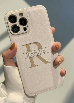 iPhone Personalised Leather Phone Case DuoLaiMi Store