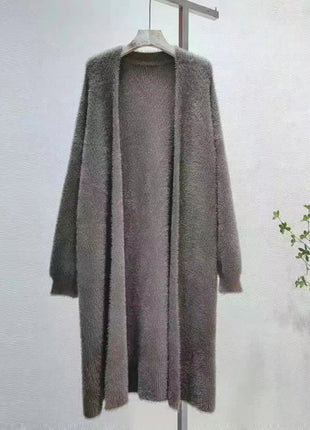 Thickened Women Cardigan Pure Faux Mink DREAM CARNATION FASHION Store