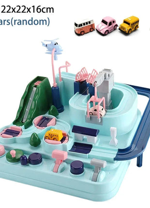 Car Train Track Sets Racing Rail Model Educational Toys Children Adventure Game Mechanical Interactive Animals Space Rocket Toy Shop1102598172 Store