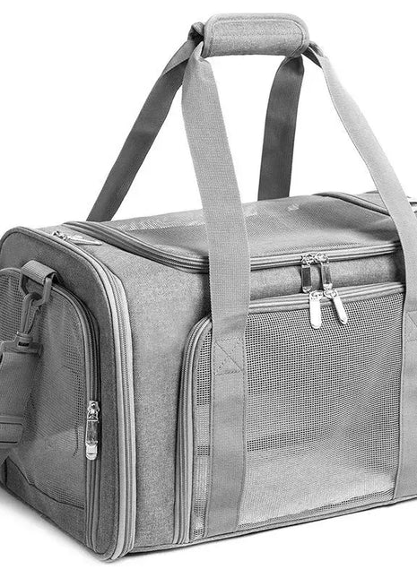 Laysda Handheld Cat Backpack: Foldable Lightweight Pet Carrier for Car Travel Dropshipman