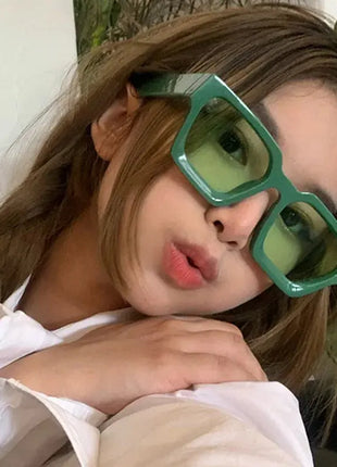 Classic Square Luxury Shades UV40 Shop1102843147 Store