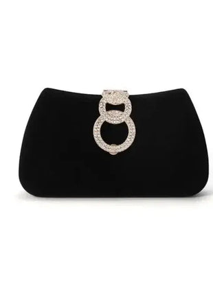 Red Moon Clutch Bags Design Women Clutches Diamonds Golden Velvet Evening Bags Party Wedding Handbags Purse Shoulder Bags YUECIMIE Official Store