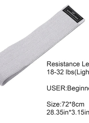 Anti-Slip Resistance Hip Booty Bands Squat Glute Workout Non-slip Trainer Thick Stretch Fitness Strips Loops Yoga Equipment Stone's Store