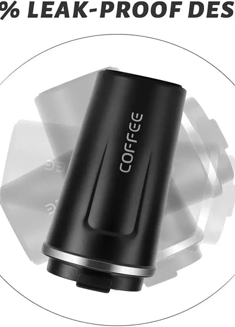 Stainless Steel Smart Coffee Tumbler Thermos Cup with Intelligent Temperature Display Portable Travel Mug 380ml 510ml Febwind-Baking-Official Store