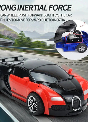 Transformer CarRobot Model Push and Go Car Vehicle Stone's Store