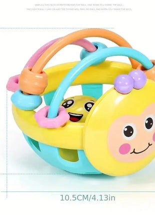 1 Pc 10cm Baby Toy Catch Ball Bendy Baby Walker Rattles Develop Intelligence Ball 0-12 Months Plastic Bell Rattle Doll Shop1102907612 Store