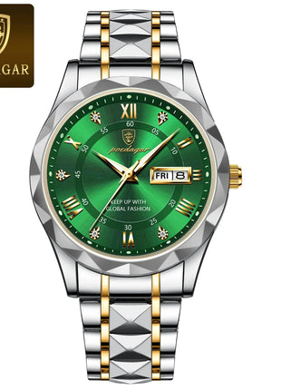 ⌚Waterproof Man Wristwatch With Luminous💎 POEDAGAR Brand Watches Store