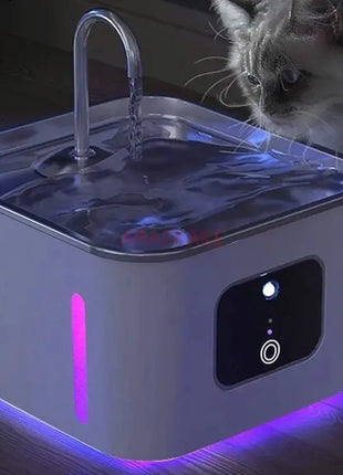 Cat automatic water dispenser, pet dog feeding water dispenser, flowing water dispenser, automatic circulation, non plug in water Dropshipman