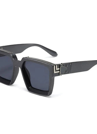 SHAUNA Retro Square Sunglasses 😎 UV400 Candy Colors & Silver Mirror SHAUNA Official Store