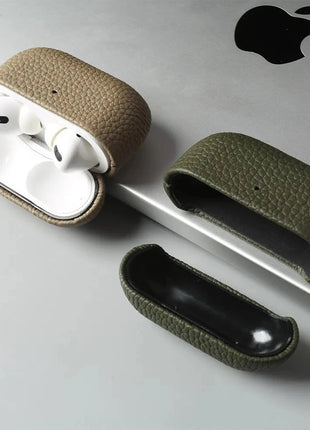 Genuine Leather Case For Airpods Pro 2 ZWW Leather Phone Case Store
