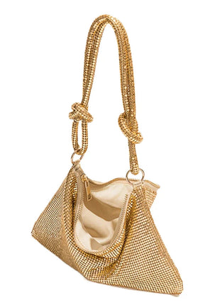 Handle Soft Sequins Evening Clutch Bag For Women Shiny Dinner Party Wedding Purses Handbag Designer Female Underarm Shoulder Bag Luxury Evening Bag Store