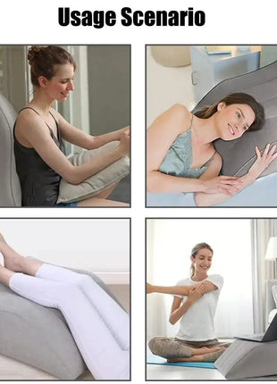 Inflatable Wedge Leg/Body Pillow NICEYARD House Object Store