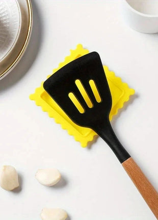 Ravioli Wooden Spoon Rest Silicone Mat Stone's Store