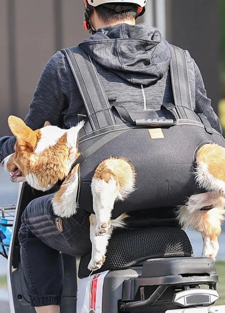 Backpack Carrier for Large Dog Full Body Dog Sling with Handle Dog Lift Harnesses for Elderly Disabled Dogs Dropshipman