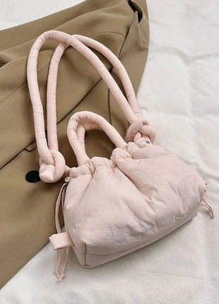 Soft Dacron Crossbody Bag Mini Tote | Fabric Shoulder Bag BagCase SiSi Store