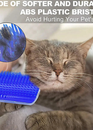 Cat Scratcher Massager for Cats Scratching Pets Brush Remove Hair Comb Grooming Table Dogs Kitten Care Royal Canin Accessories Dropshipman