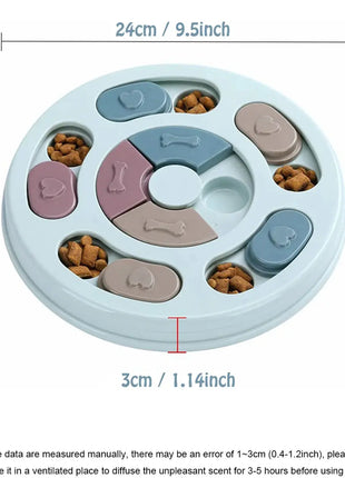 Dog Food Hiding Bowl, Slow Food Training, Dog Educational Toy To Relieve Boredom, Interactive Educational Feeding Toy Dropshipman
