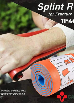 CARBOU First Aid Universal Aluminum Splint Roll CARBOU First Aid Official Store