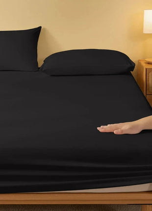 1 Piece Solid Color Matte Bed Sheet – Soft Bedding Cover (Excluding Pillowcases) Shop1103725833 Store