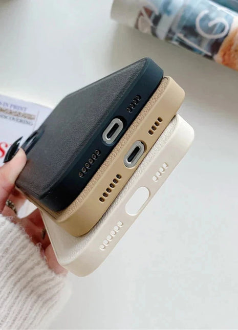 iPhone Personalised Leather Phone Case DuoLaiMi Store