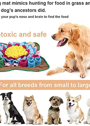 Pet Dogs Snuffle Mat - Enhance Your Pet's Feeding Experience Dropshipman