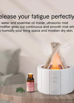 Simulated Flame Aromatherapy Diffuser – Relaxing & Stylish Shop1104998585 Store
