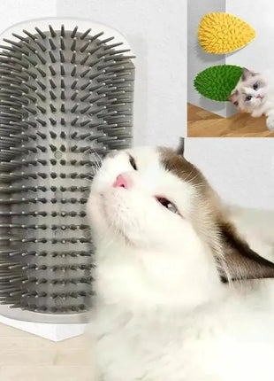 Cat Scratcher Massager for Cats Scratching Pets Brush Remove Hair Comb Grooming Table Dogs Kitten Care Royal Canin Accessories Dropshipman