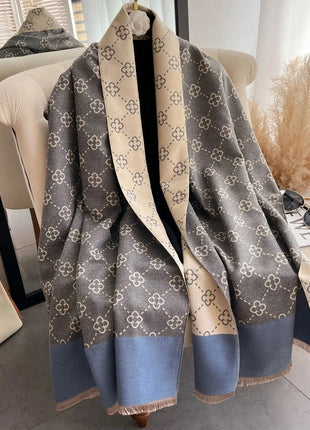 Luxury Winter Scarf Cashmere Shawl Pashmina Luxury Scarves-Shawls Store
