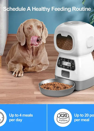 1PC Intelligent Pet Feeder - Cat And Dog Feeding Device - Automatic And Precise Feeding Intelligent Feeder Dropshipman