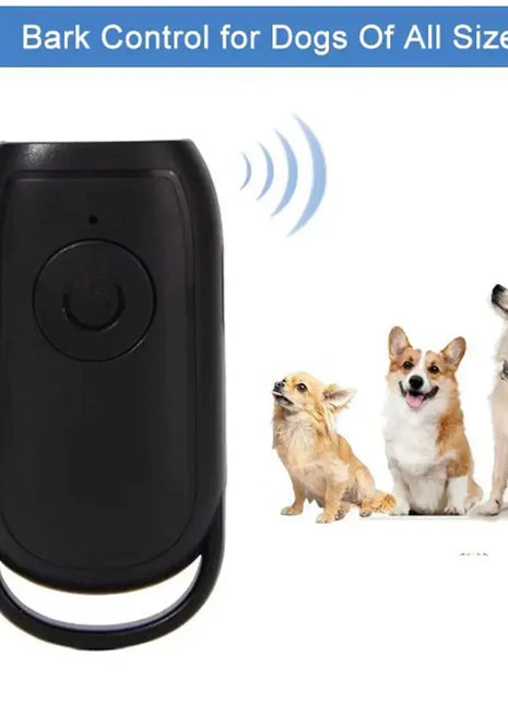 Ultrasonic Dog Repeller Mini Portable USB Charging Distance Training Device with LED-Defense for Outdoor Dog Behavior Control Dropshipman