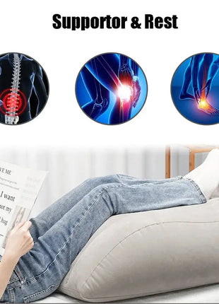 Inflatable Wedge Leg/Body Pillow NICEYARD House Object Store