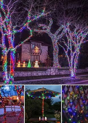LED Solar Powered Xmas Outdoor Waterproof Starry Christmas Fairy Lights Aimlux Life Store