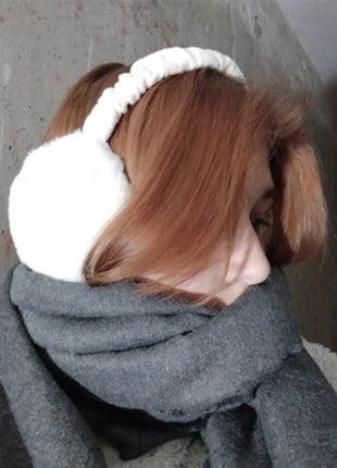 Unisex Soft Plush Winter Ear Warmers - Fashionable Cold-Protection Earmuffs Shop1103747657 Store