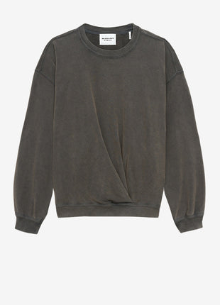 Sweatshirt Sauria in Faded Black Shopverse