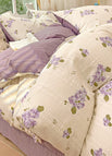 Purple Flower Dream / 0.9M Flat Sheet