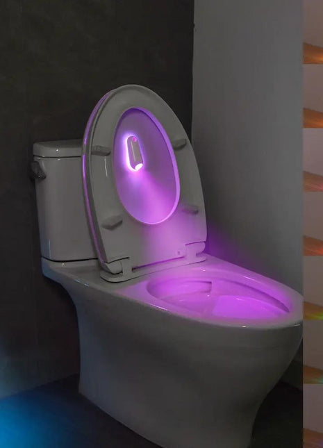Motion Sensor RGB 7 Color Rechargeable Toilet Night Light CJDropshipping