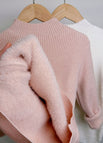 Pink / Onepiece fleece / 90cm