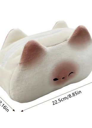 Caramel Pudding Cat Cute Pencil Case Stone's Store