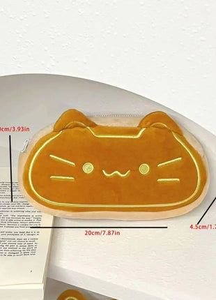 Caramel Pudding Cat Cute Pencil Case Stone's Store