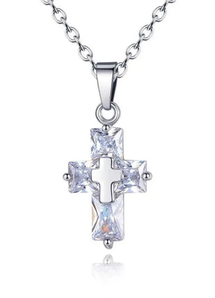 Couple Necklace with Hugging Love Pet Cat Design 17KMM Store